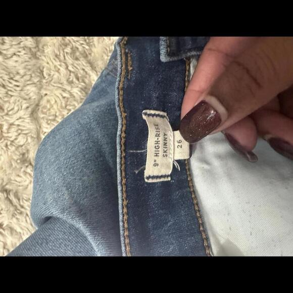 Madewell 9' High Rise Skinny jeans Size 26 - Picture 6 of 6